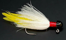 Load image into Gallery viewer, Yellow Stoneroller Hair Jig - 1/8 Size
