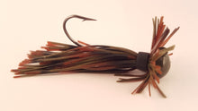 Load image into Gallery viewer, Natural Craw Skirted Finesse Jig 1/4 oz. Standard 90 Hook Size 3/0