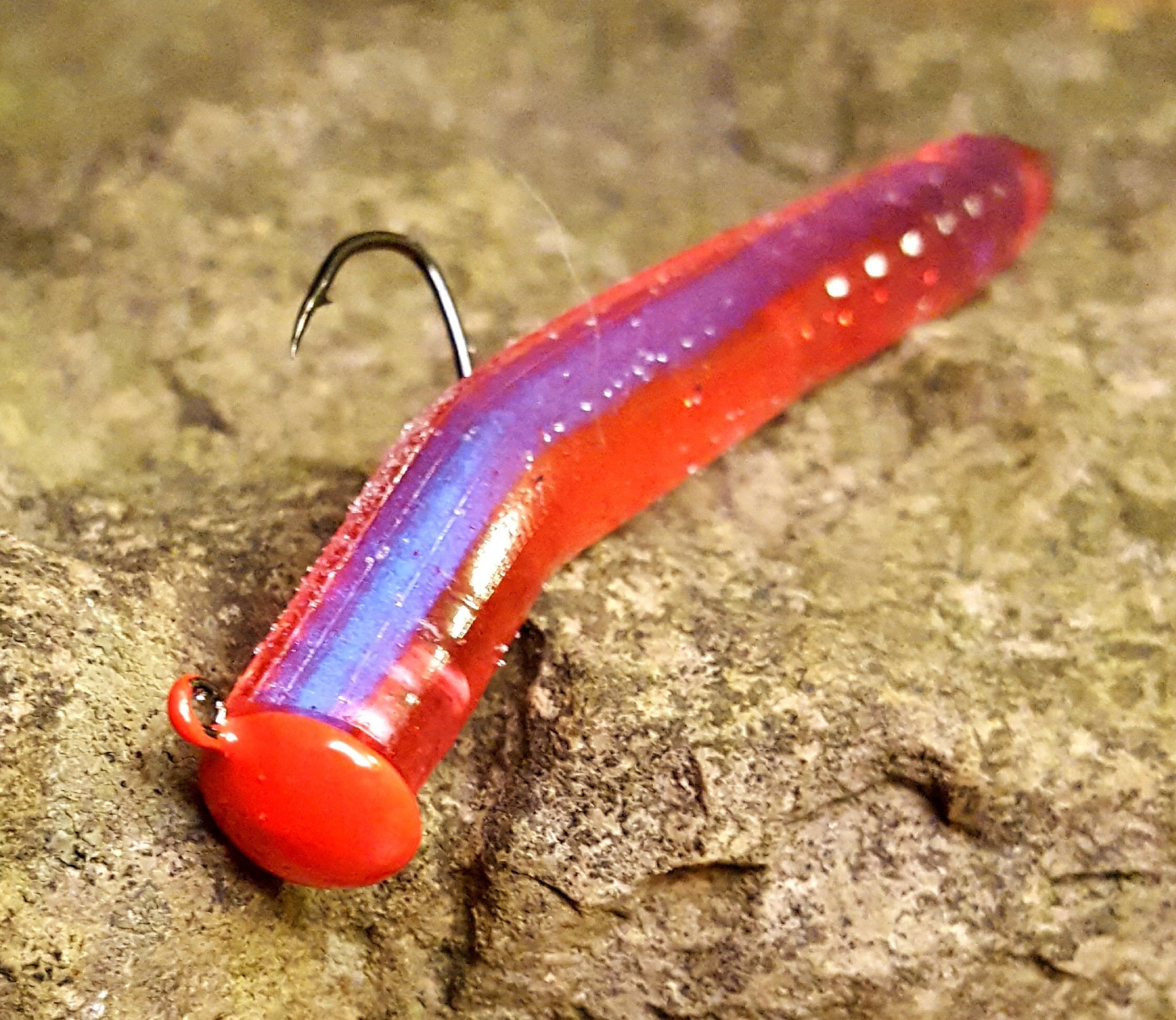 1/16 oz. Sickle Hook Size #1 (10 Pack) 5 Colors Available- Jade's