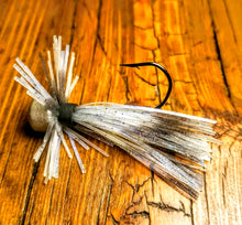 Load image into Gallery viewer, Blue Shad Skirted Finesse Jig 1/4 oz. Standard 90 Hook Size 3/0
