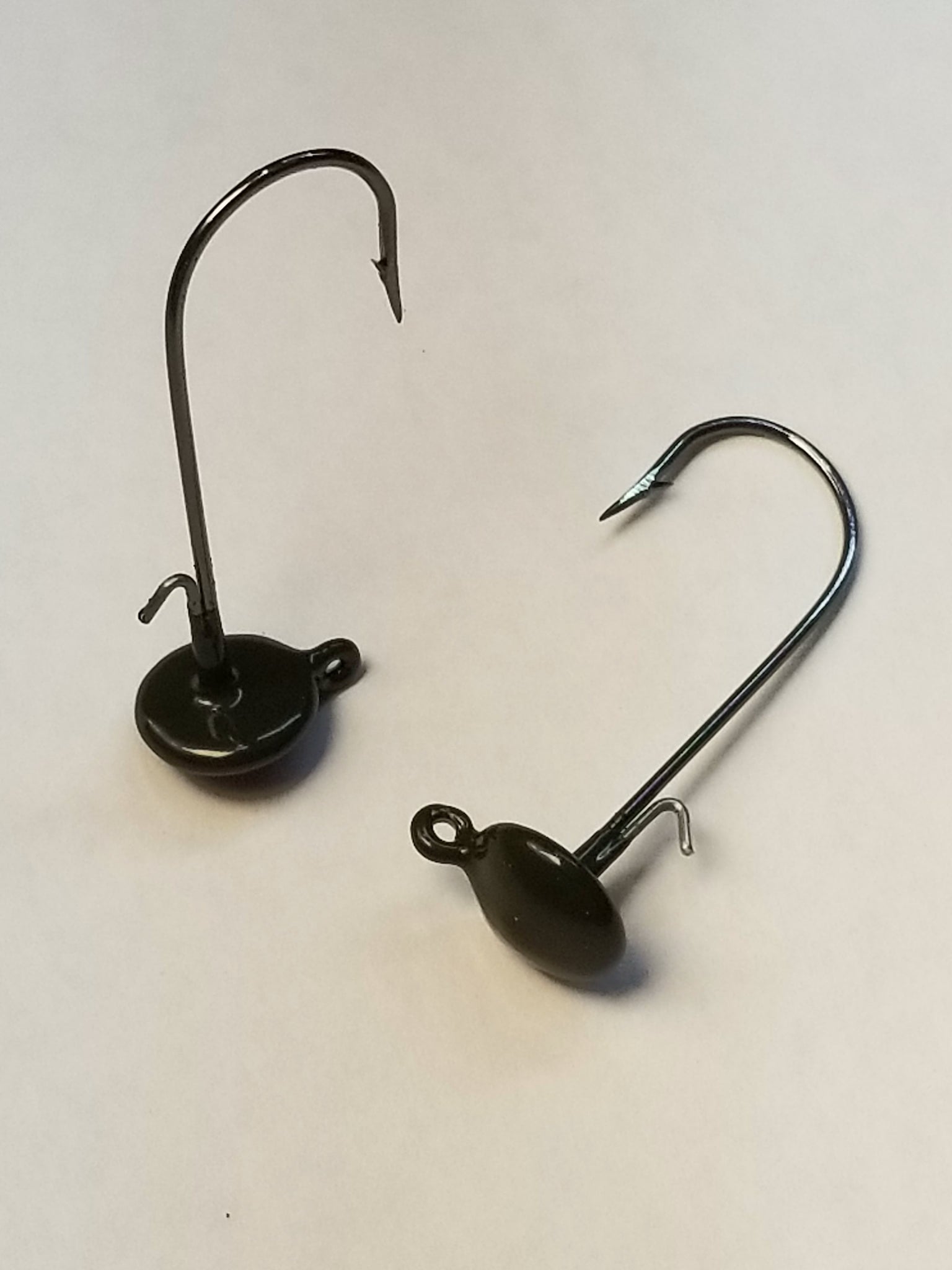 1/4 oz. Standard 90 Degree Hook Size 3/0 (10 Pack) 4 Colors Available -  Jade's Jigs - Lead-Free Tackle