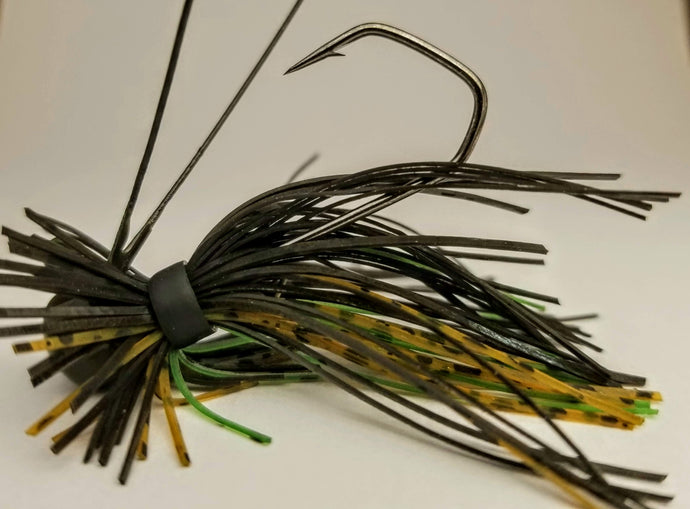 Smallie Slayer Double Whisker Skirted Finesse Jig 1/4 Size